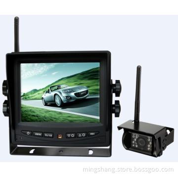 5.6\" Rear View System  with LCD Screen, Monitor Stand and 3 Channels A